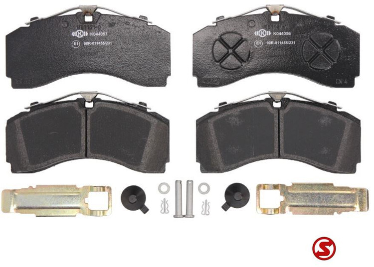 Mercedes-Benz Remblokken Mercedes Actros MP4/5 - Plaquettes de frein pour Camion: photos 1 Mercedes-Benz Remblokken Mercedes Actros MP4/5 - Plaquettes de frein pour Camion: photos 1