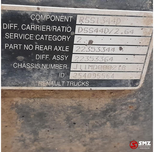 Renault Occ aandrijfas RSS1344D Renault - Demi arbre pour Camion: photos 5 Renault Occ aandrijfas RSS1344D Renault - Demi arbre pour Camion: photos 5