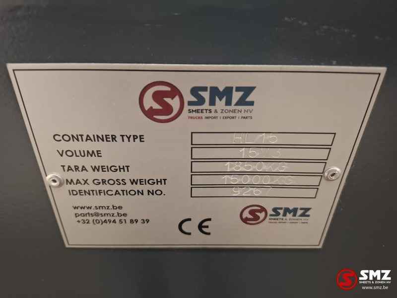 Smz Afzetcontainer SMZ 15m³ - 6000x2300x1100mm 4/3mm - Ampliroll/ Multibenne système: photos 2 Smz Afzetcontainer SMZ 15m³ - 6000x2300x1100mm 4/3mm - Ampliroll/ Multibenne système: photos 2