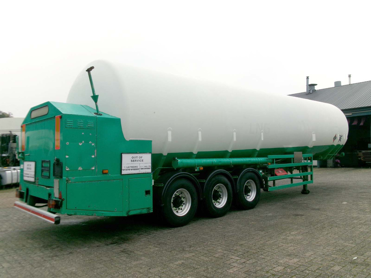 M1 Engineering LNG Methan Methane Gas Cryogenic - Semi-remorque citerne: photos 3 M1 Engineering LNG Methan Methane Gas Cryogenic - Semi-remorque citerne: photos 3