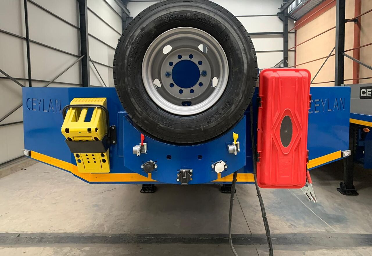 Semi-remorque surbaissé neuf CEYLAN 3 AXLES STANDART & EXTENDABLE LOWBED: photos 20