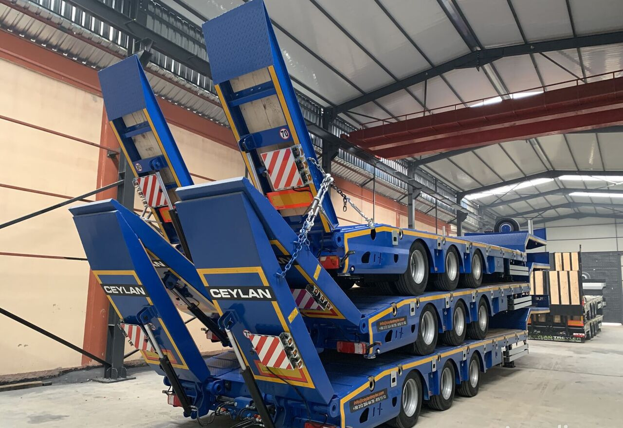 Semi-remorque surbaissé neuf CEYLAN 3 AXLES STANDART & EXTENDABLE LOWBED: photos 16