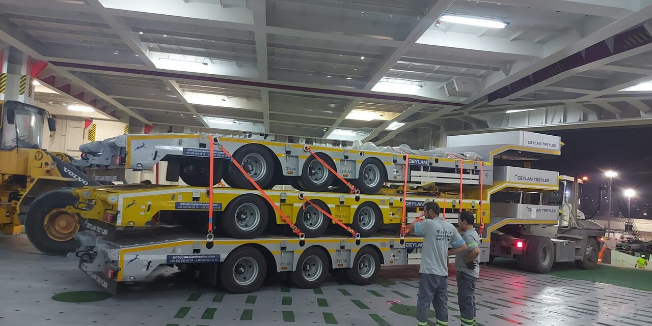 Semi-remorque surbaissé neuf CEYLAN 3 AXLES STANDART & EXTENDABLE LOWBED: photos 28