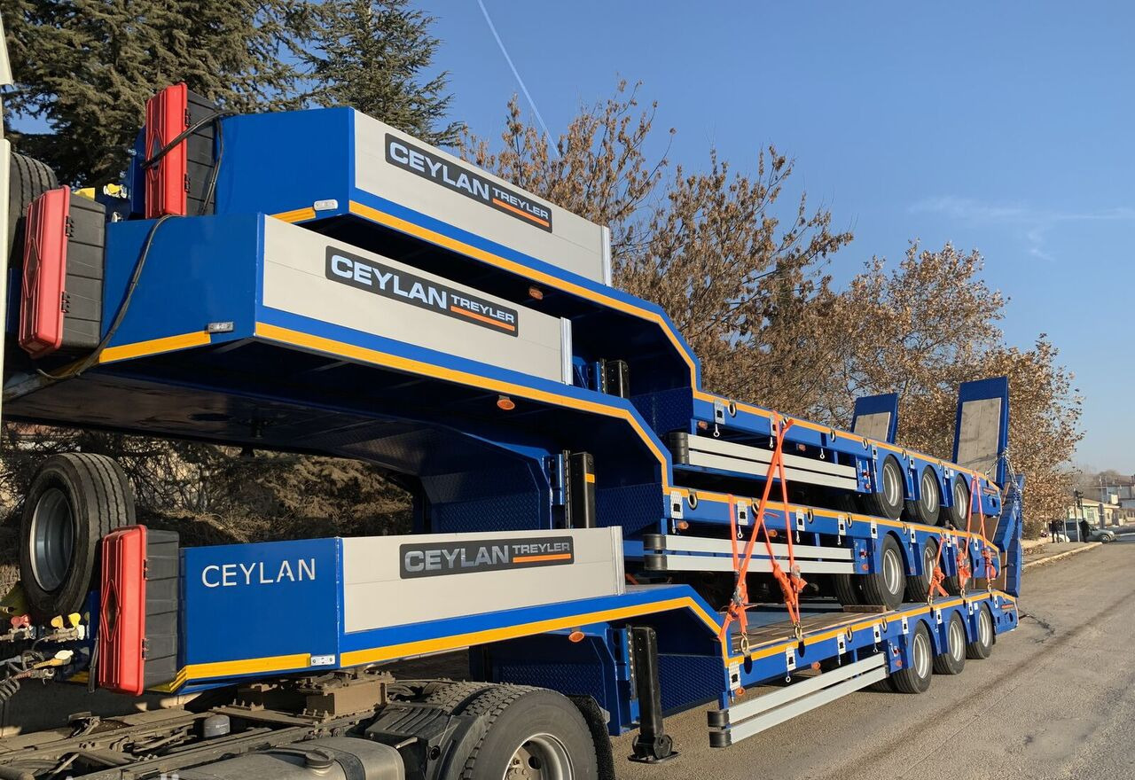Semi-remorque surbaissé neuf CEYLAN 3 AXLES STANDART & EXTENDABLE LOWBED: photos 14