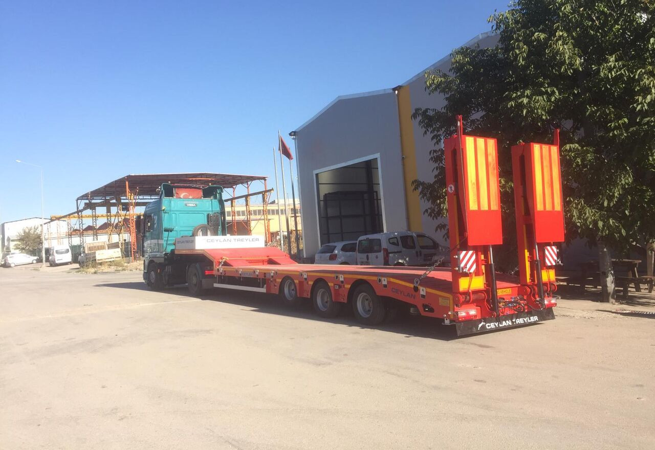 Semi-remorque surbaissé neuf CEYLAN 3 AXLES STANDART & EXTENDABLE LOWBED: photos 33