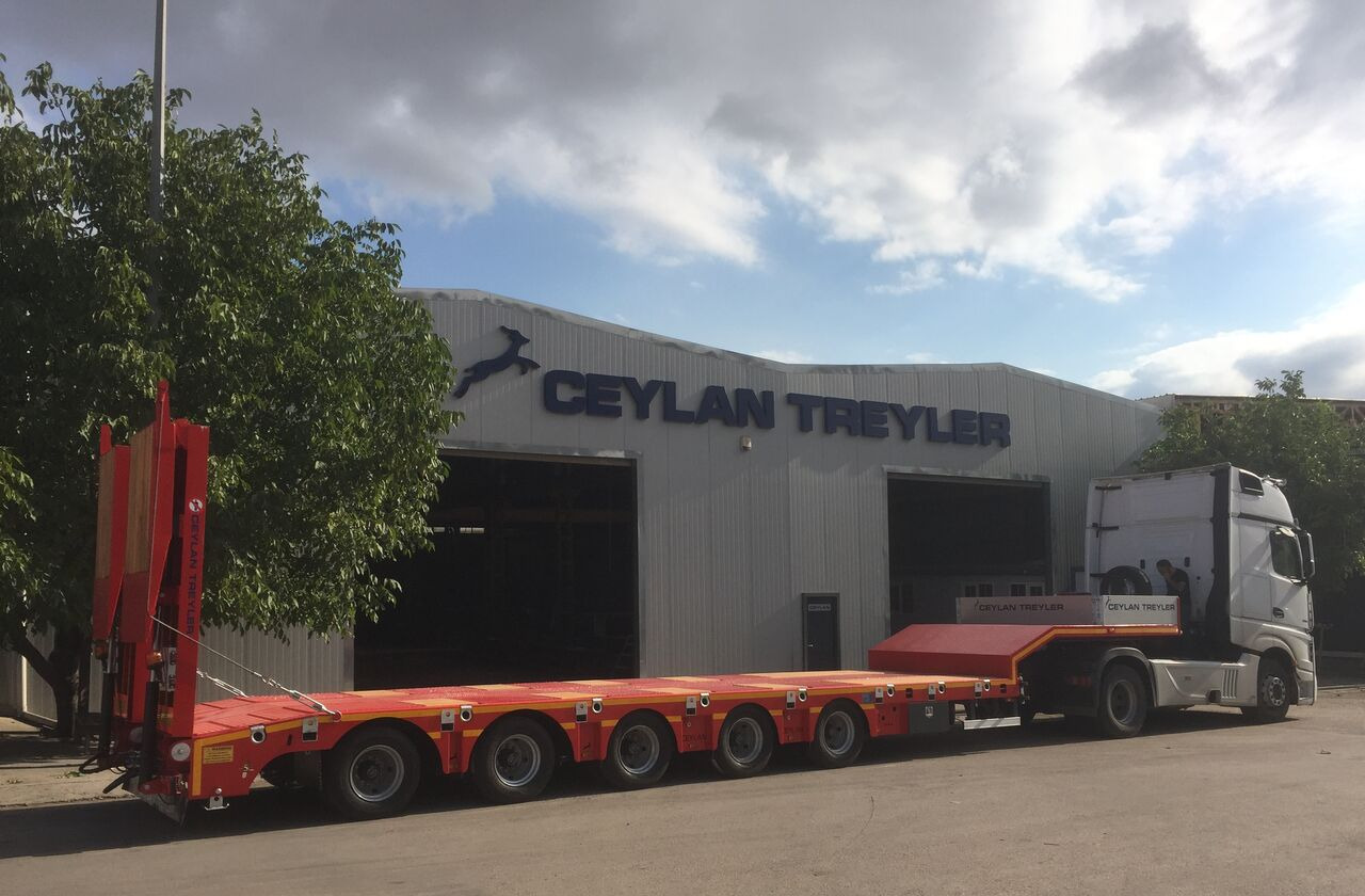 CEYLAN 3 AXLES STANDART & EXTENDABLE LOWBED - Semi-remorque surbaissé: photos 4 CEYLAN 3 AXLES STANDART & EXTENDABLE LOWBED - Semi-remorque surbaissé: photos 4
