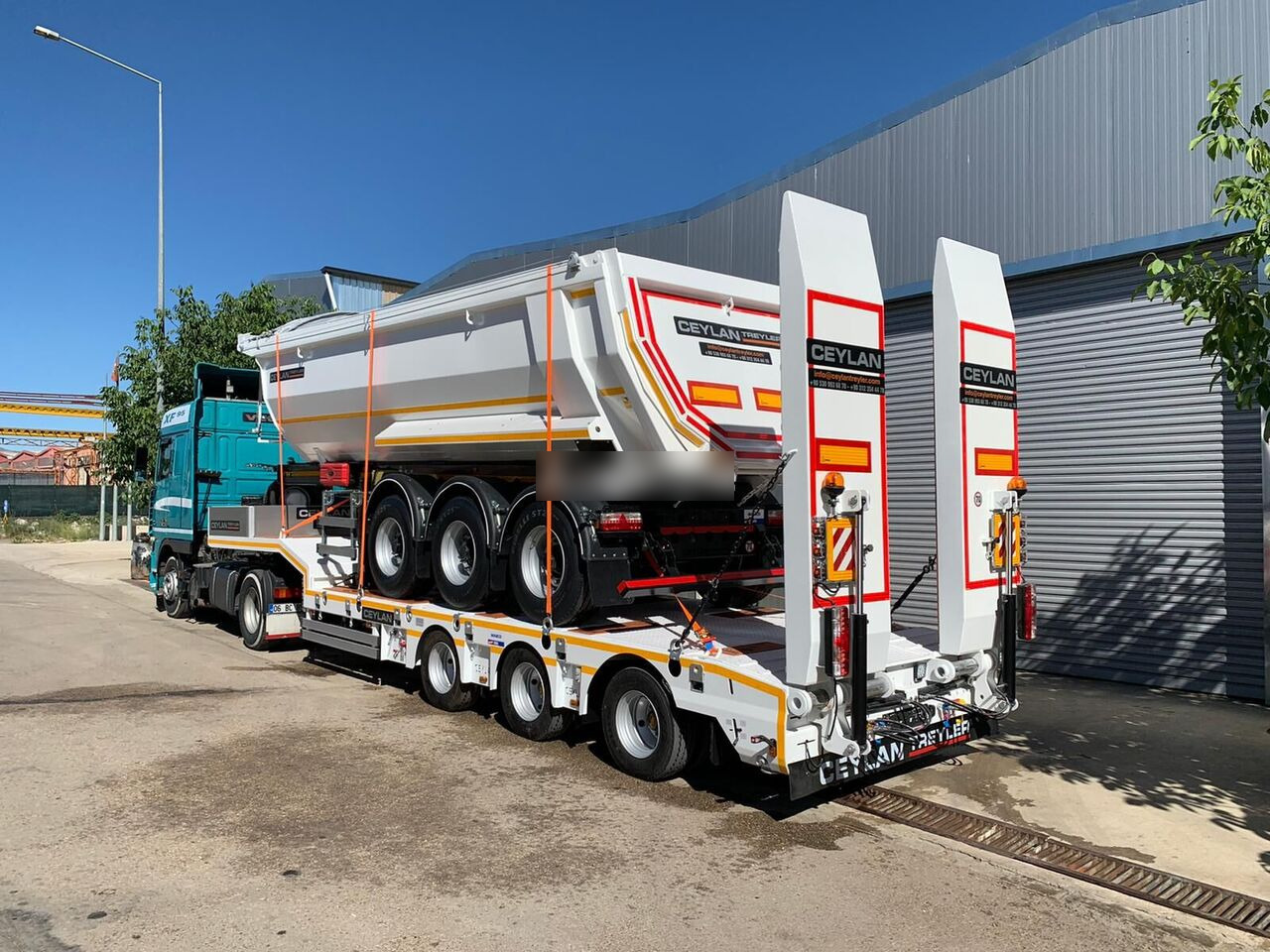 Semi-remorque surbaissé neuf CEYLAN 3 AXLES STANDART & EXTENDABLE LOWBED: photos 17