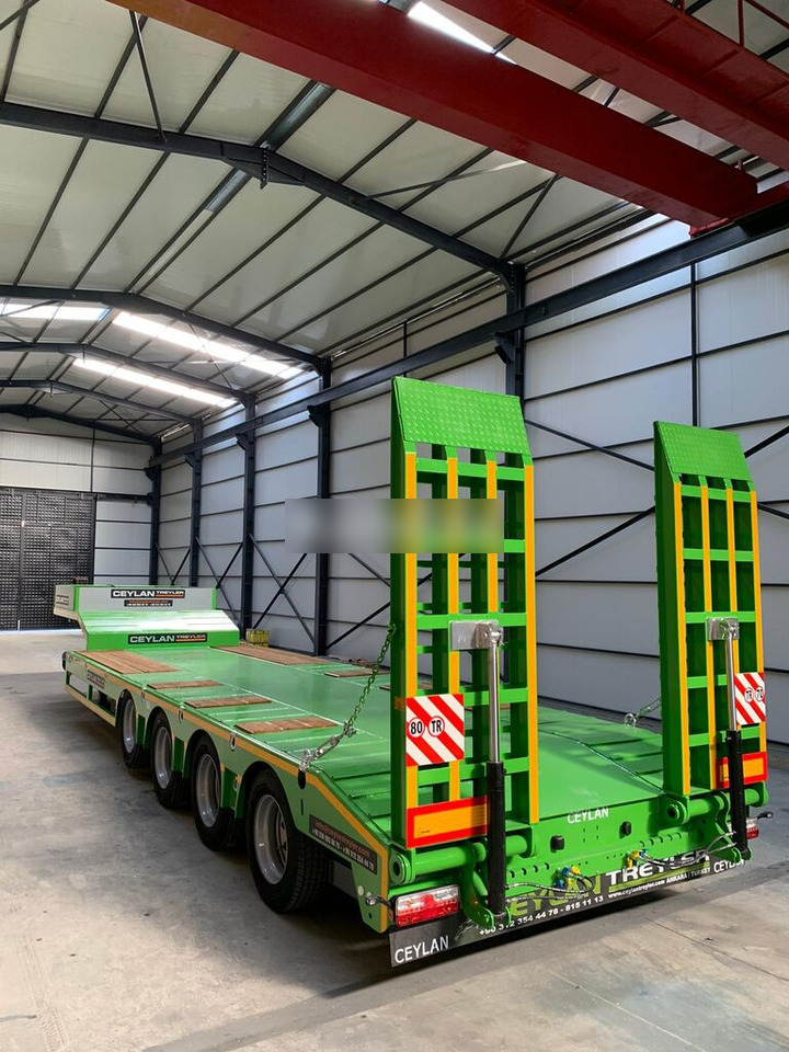 Semi-remorque surbaissé neuf CEYLAN 4 AXLES STANDART & EXTENDABLE LOWBED: photos 25