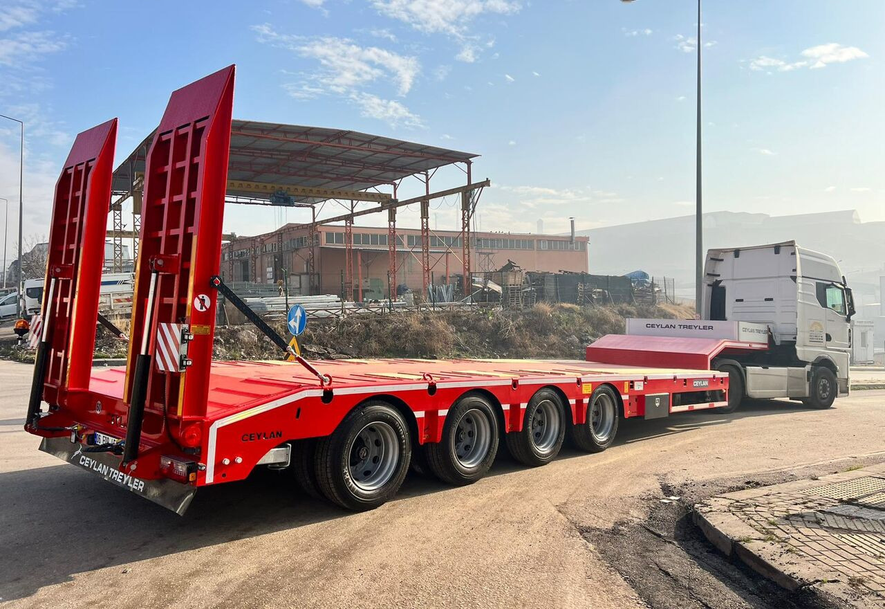 Semi-remorque surbaissé neuf CEYLAN 4 AXLES STANDART & EXTENDABLE LOWBED: photos 13