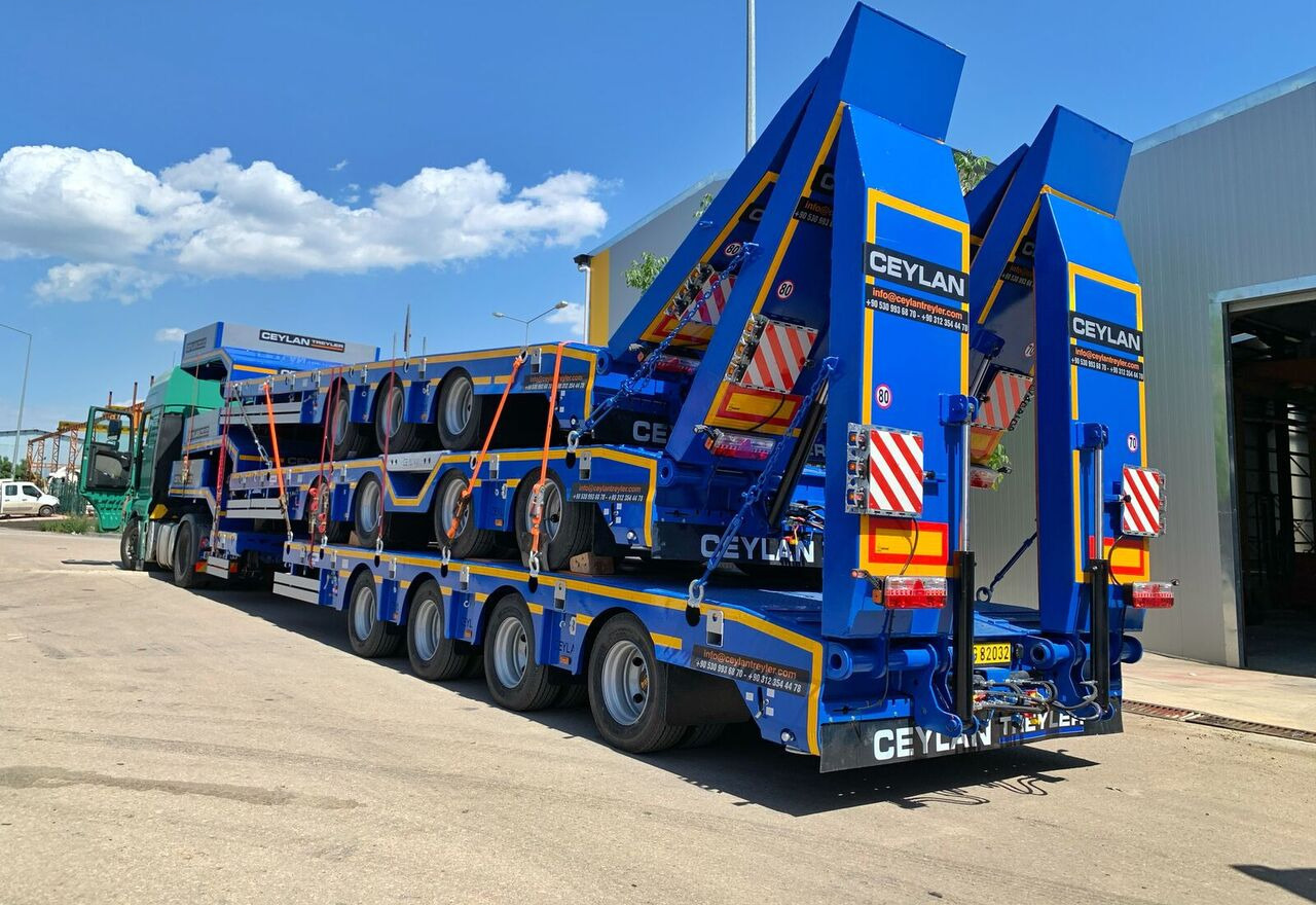 Semi-remorque surbaissé neuf CEYLAN 4 AXLES STANDART & EXTENDABLE LOWBED: photos 20