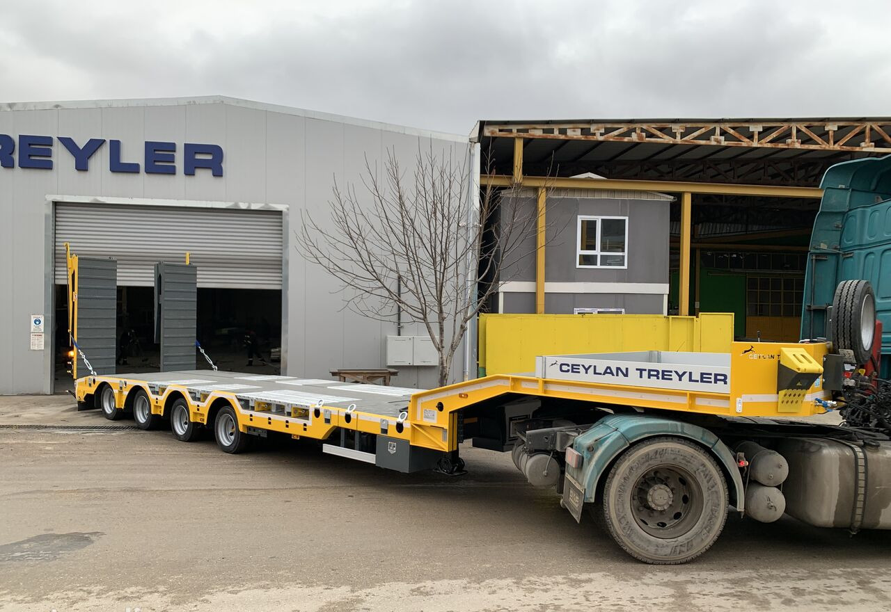 Semi-remorque surbaissé neuf CEYLAN 4 AXLES STANDART & EXTENDABLE LOWBED: photos 27