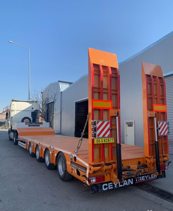 Semi-remorque surbaissé neuf CEYLAN 4 AXLES STANDART & EXTENDABLE LOWBED: photos 18