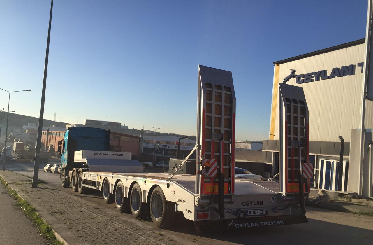 Semi-remorque surbaissé neuf CEYLAN 4 AXLES STANDART & EXTENDABLE LOWBED: photos 21