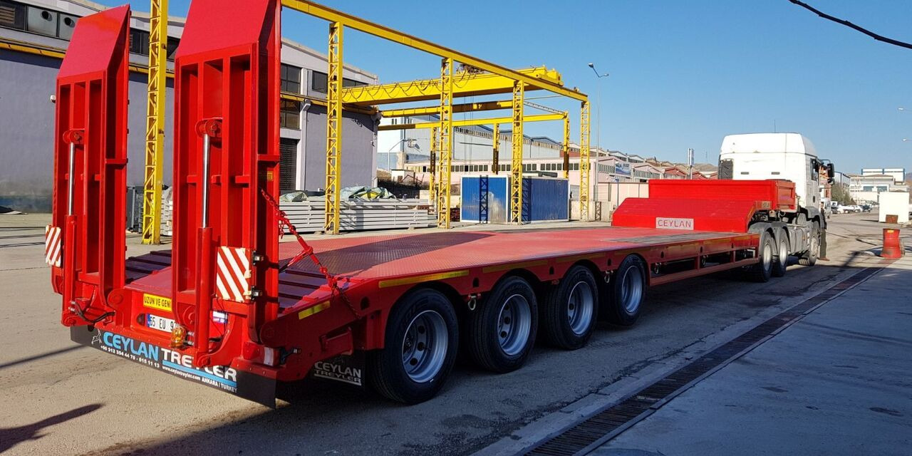 Semi-remorque surbaissé neuf CEYLAN 4 AXLES STANDART & EXTENDABLE LOWBED: photos 15
