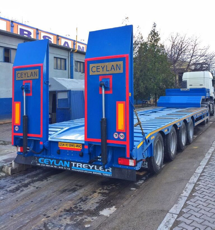 Semi-remorque surbaissé neuf CEYLAN 4 AXLES STANDART & EXTENDABLE LOWBED: photos 17