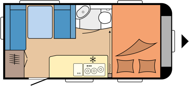 DE LUXE 440 SF - Caravane: photos 1 DE LUXE 440 SF - Caravane: photos 1