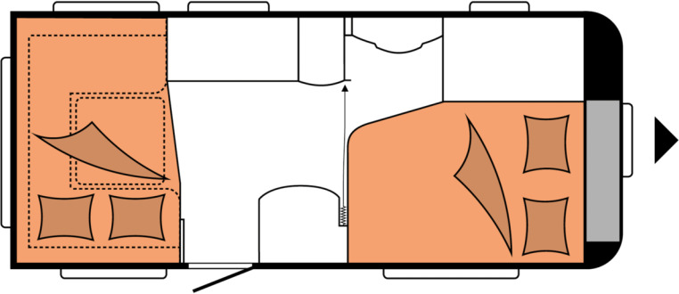 DE LUXE 460 UFe - Caravane: photos 2 DE LUXE 460 UFe - Caravane: photos 2