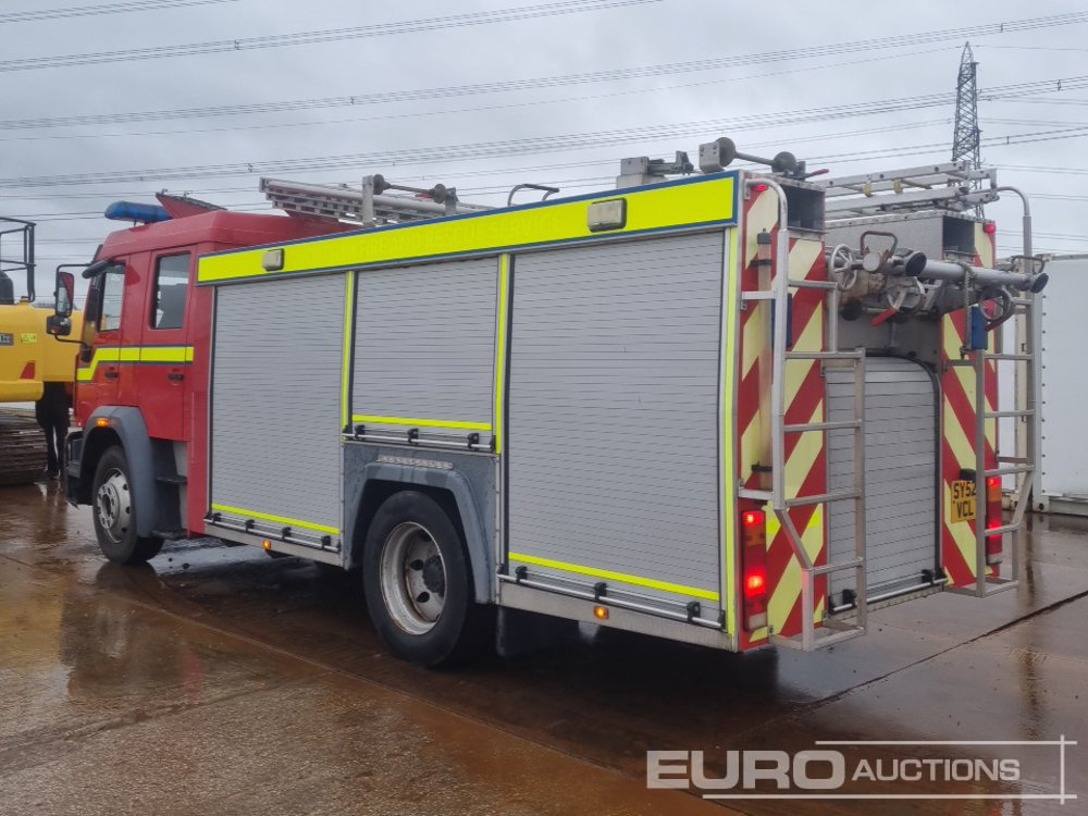 2002 MAN 4x2 Fire Engine, Automatic Gearbox - Camion de pompier: photos 3 2002 MAN 4x2 Fire Engine, Automatic Gearbox - Camion de pompier: photos 3