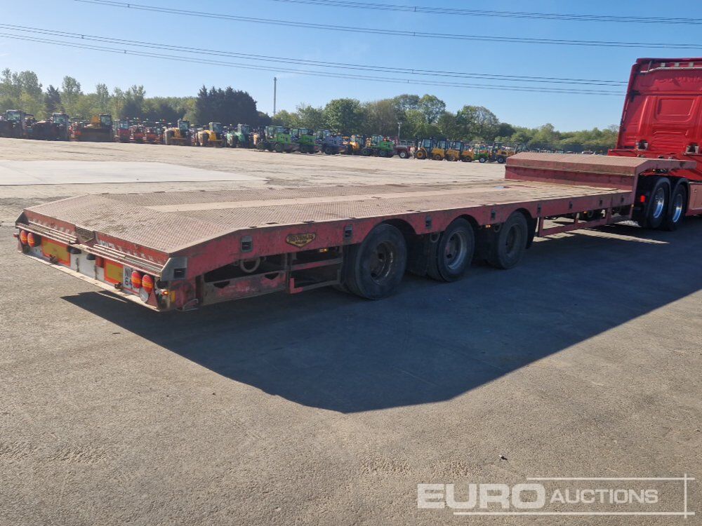 2008 Broshuis Tri Axle Extendable Step Frame Low Loader Trailer, Outriggers, Rear Steer - Semi-remorque surbaissé: photos 5 2008 Broshuis Tri Axle Extendable Step Frame Low Loader Trailer, Outriggers, Rear Steer - Semi-remorque surbaissé: photos 5
