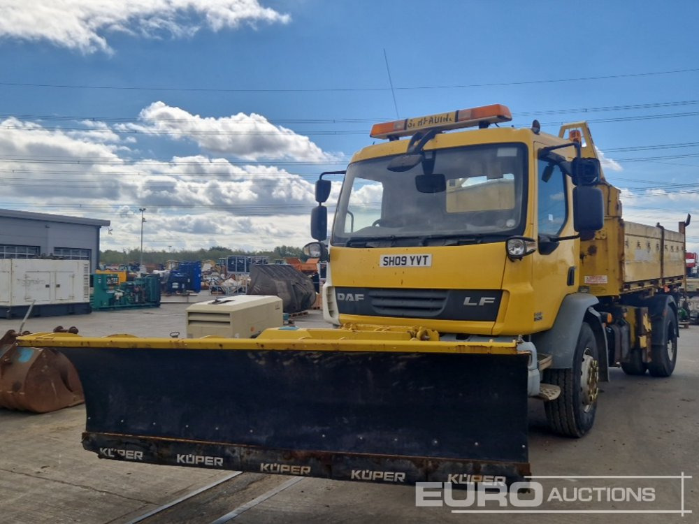 2009 DAF LF 55.250 - Camion benne: photos 1 2009 DAF LF 55.250 - Camion benne: photos 1