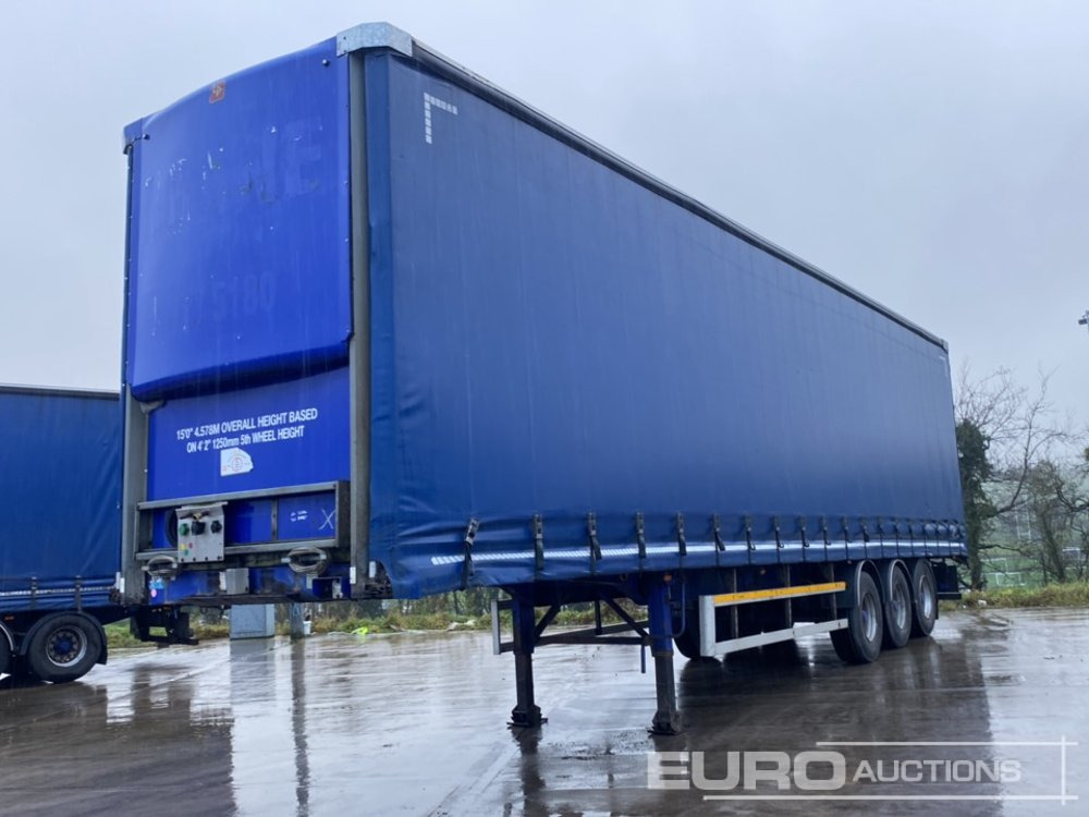2010 Lawrence David SDC 45' Tri Axle Curtainsider Trailer, BPW Axles - Semi-remorque rideaux coulissants: photos 1 2010 Lawrence David SDC 45' Tri Axle Curtainsider Trailer, BPW Axles - Semi-remorque rideaux coulissants: photos 1