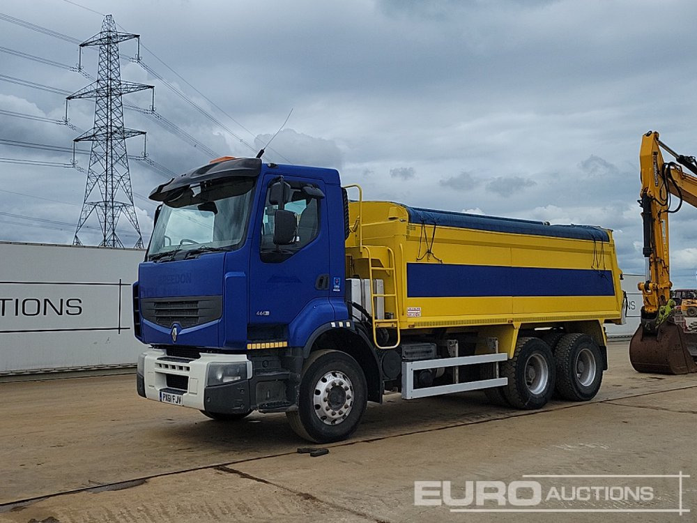2011 Renault Premium 460 DXI - Camion benne: photos 1 2011 Renault Premium 460 DXI - Camion benne: photos 1