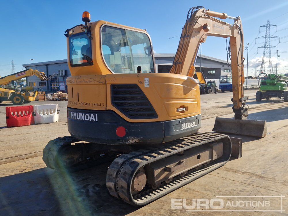 2012 Hyundai R80CR-9 - Pelle: photos 5 2012 Hyundai R80CR-9 - Pelle: photos 5