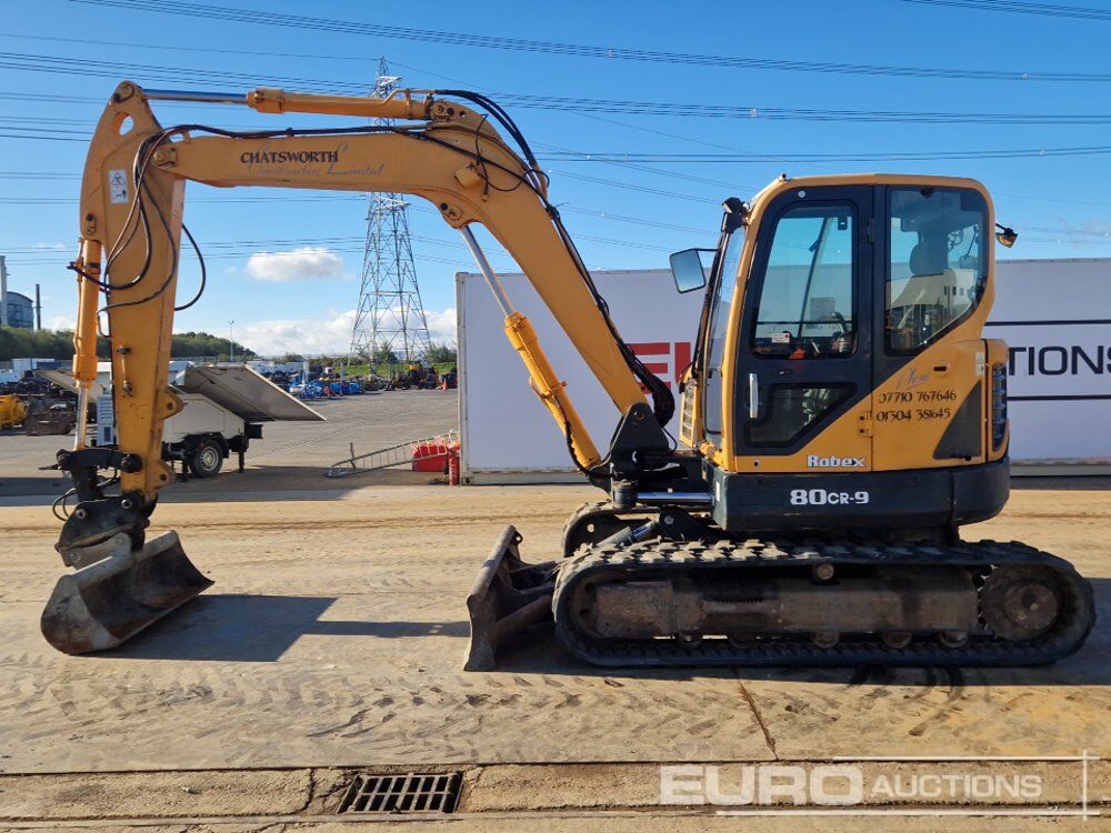2012 Hyundai R80CR-9 - Pelle: photos 2 2012 Hyundai R80CR-9 - Pelle: photos 2