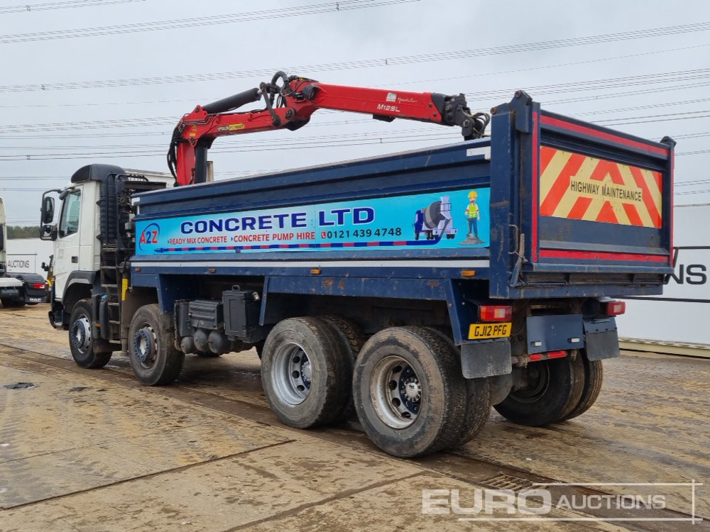 2012 Volvo FMX420 - Camion benne, Camion grue: photos 3 2012 Volvo FMX420 - Camion benne, Camion grue: photos 3