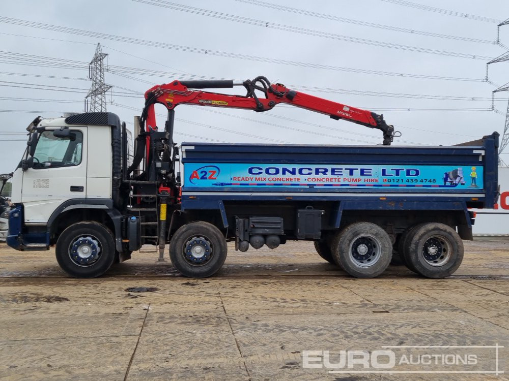 2012 Volvo FMX420 - Camion benne, Camion grue: photos 2 2012 Volvo FMX420 - Camion benne, Camion grue: photos 2
