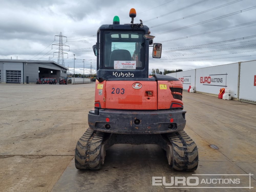 2013 Kubota U55-4 - Mini pelle: photos 4 2013 Kubota U55-4 - Mini pelle: photos 4