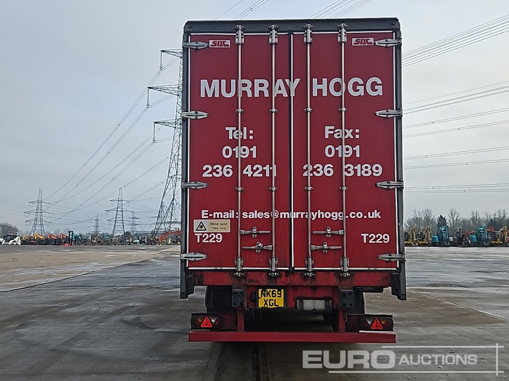 2013 SDC Tri Axle Curtainsider Trailer - Semi-remorque rideaux coulissants: photos 4 2013 SDC Tri Axle Curtainsider Trailer - Semi-remorque rideaux coulissants: photos 4