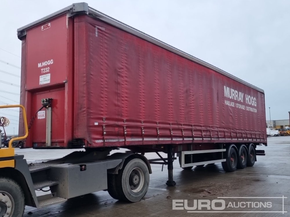 2013 SDC Tri Axle Curtainsider Trailer - Semi-remorque rideaux coulissants: photos 1 2013 SDC Tri Axle Curtainsider Trailer - Semi-remorque rideaux coulissants: photos 1