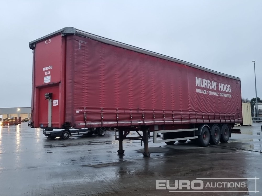 2013 SDC Tri Axle Curtainsider Trailer - Semi-remorque rideaux coulissants: photos 1 2013 SDC Tri Axle Curtainsider Trailer - Semi-remorque rideaux coulissants: photos 1