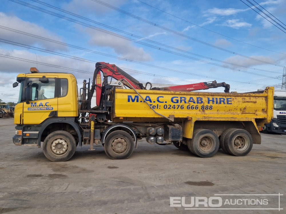 2013 Scania P400 - Camion benne, Camion grue: photos 2 2013 Scania P400 - Camion benne, Camion grue: photos 2