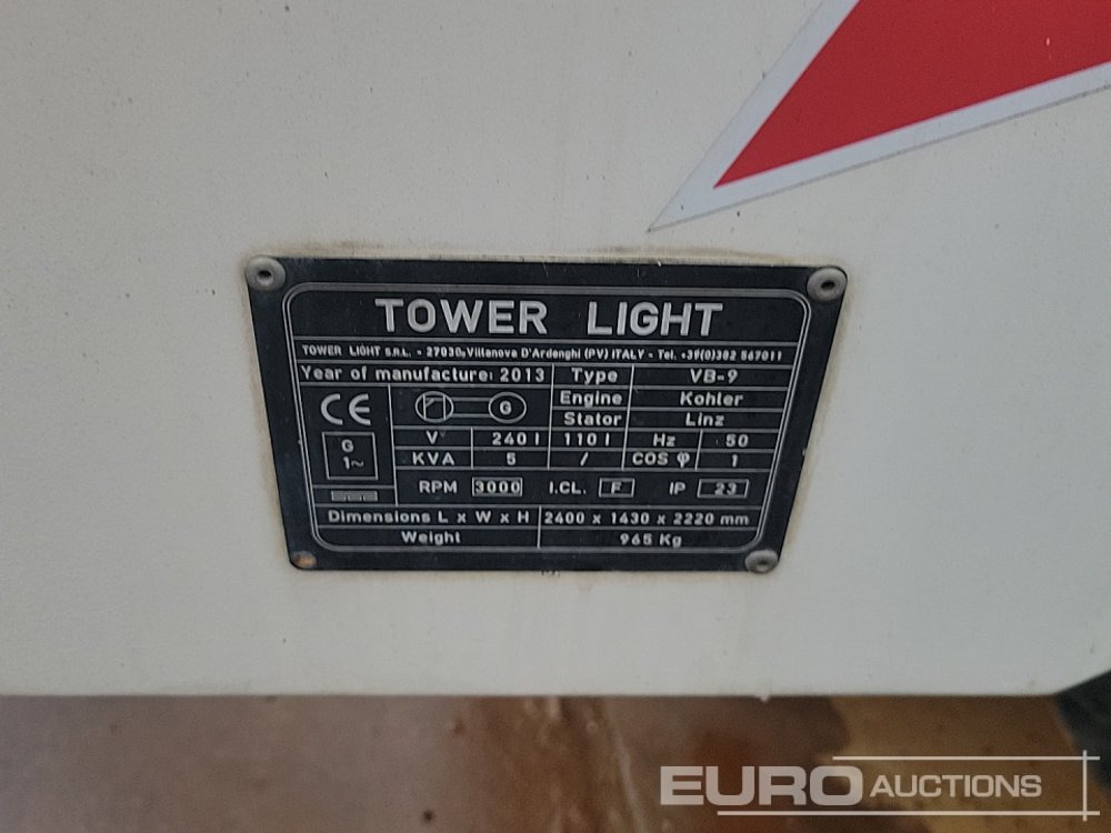 Mat d'éclairage 2013 Towerlight VB-9: photos 25