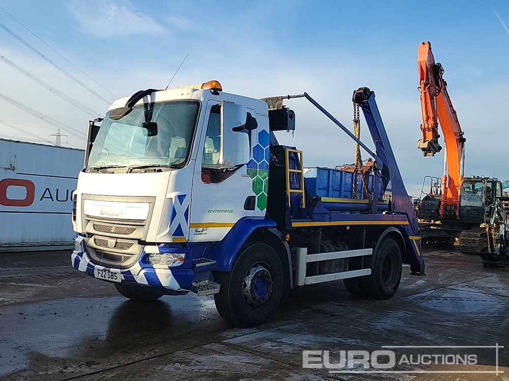 2014 DAF LF220 - Camion multibenne: photos 1 2014 DAF LF220 - Camion multibenne: photos 1