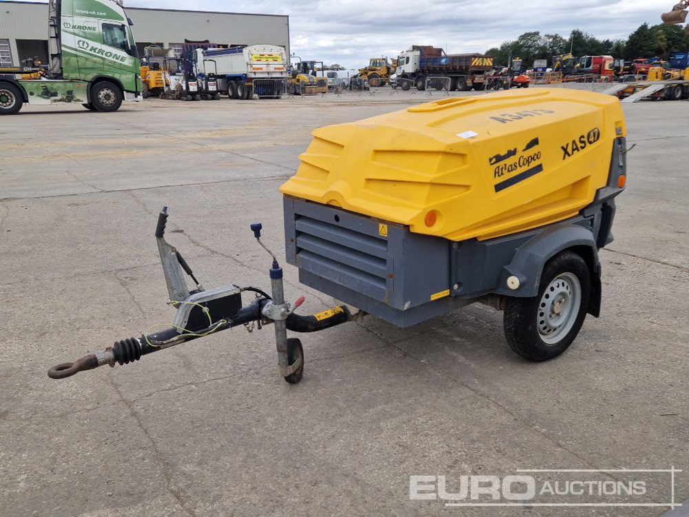 2015 Atlas Copco XAS47 - Compresseur d'air: photos 1 2015 Atlas Copco XAS47 - Compresseur d'air: photos 1