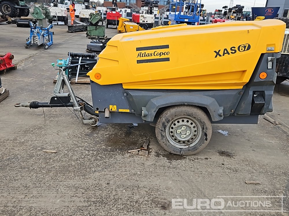 2015 Atlas Copco XAS67 - Compresseur d'air: photos 2 2015 Atlas Copco XAS67 - Compresseur d'air: photos 2