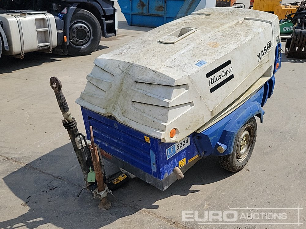 2015 Atlas Copco XAS67KD - Compresseur d'air: photos 1 2015 Atlas Copco XAS67KD - Compresseur d'air: photos 1