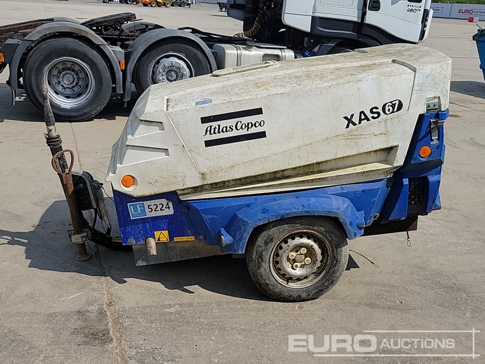 2015 Atlas Copco XAS67KD - Compresseur d'air: photos 2 2015 Atlas Copco XAS67KD - Compresseur d'air: photos 2