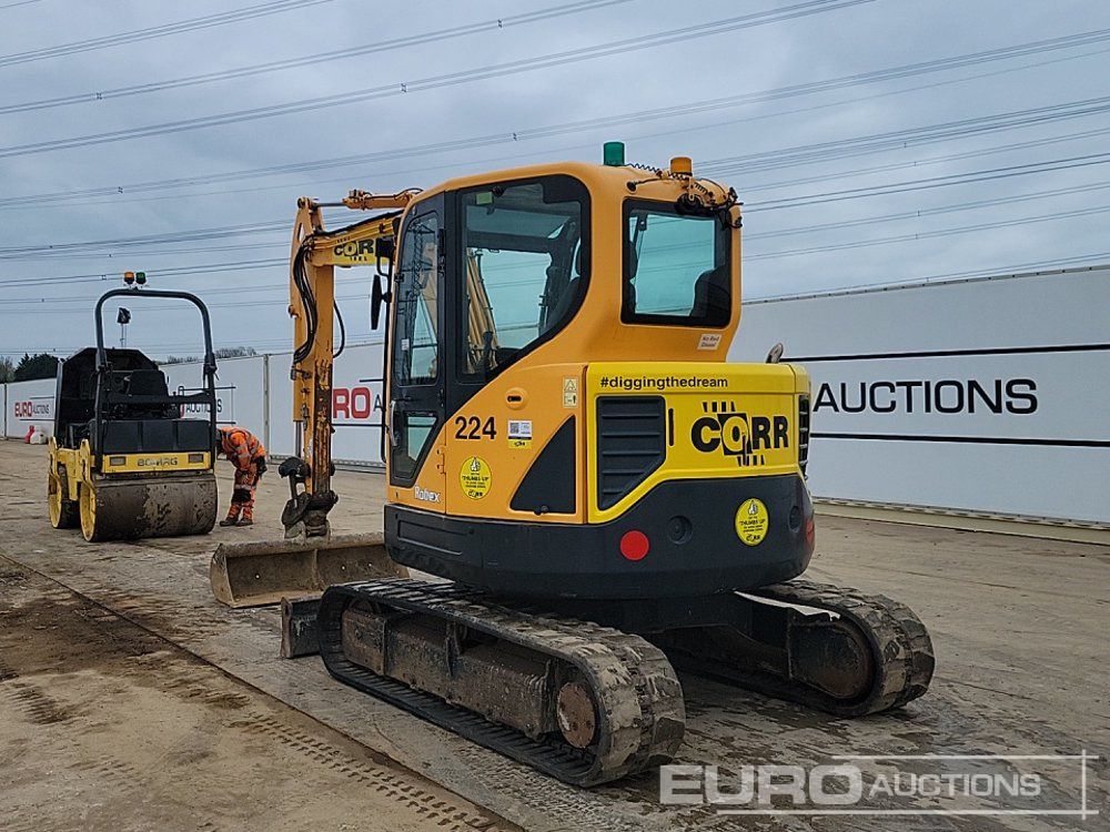 2015 Hyundai R60CR-9 - Mini pelle: photos 3 2015 Hyundai R60CR-9 - Mini pelle: photos 3