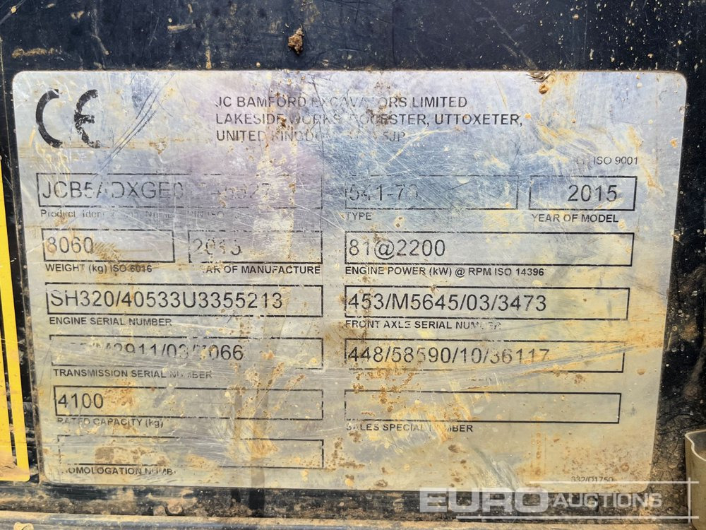 Chariot télescopique 2015 JCB 541-70: photos 14