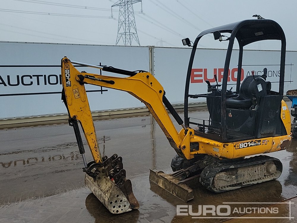 2015 JCB 8014CTS - Mini pelle: photos 1 2015 JCB 8014CTS - Mini pelle: photos 1