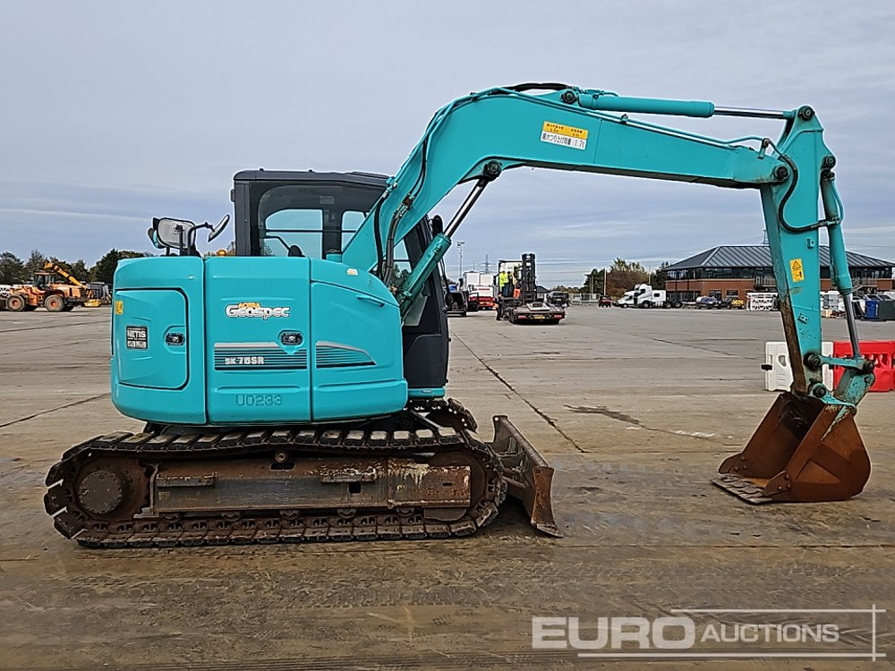 Mini pelle 2015 Kobelco SK75SR-3: photos 6