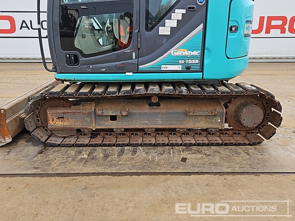 Mini pelle 2015 Kobelco SK75SR-3: photos 11