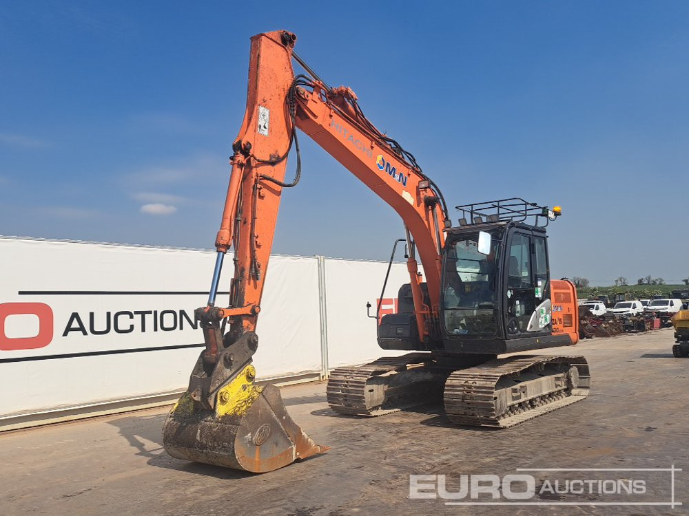 2016 Hitachi ZX130LCN-5B - Pelle sur chenille: photos 1 2016 Hitachi ZX130LCN-5B - Pelle sur chenille: photos 1