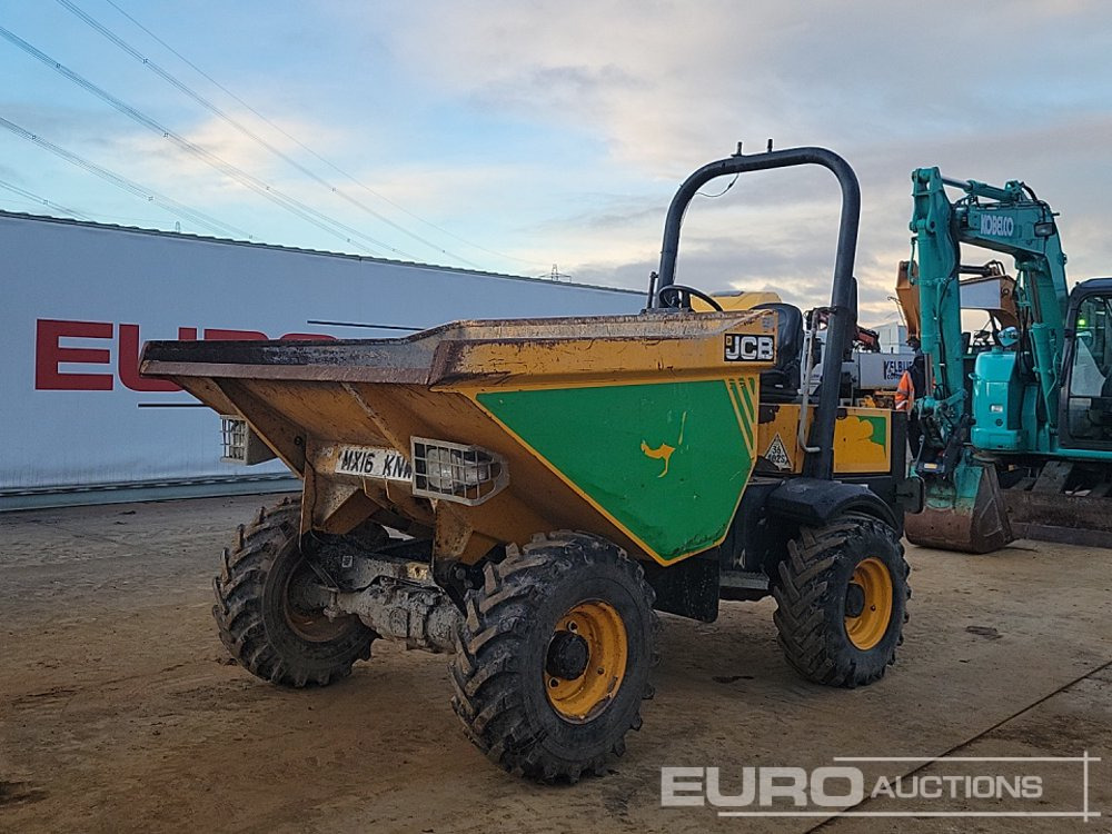 2016 JCB 3TFT - Mini tombereau: photos 1 2016 JCB 3TFT - Mini tombereau: photos 1