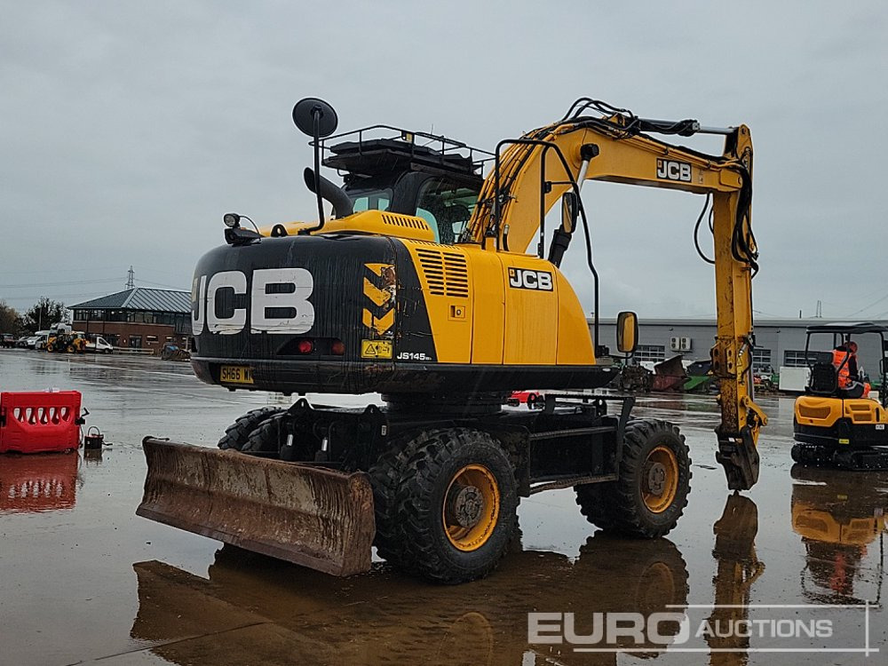 2016 JCB JS145W - Pelle sur pneus: photos 5 2016 JCB JS145W - Pelle sur pneus: photos 5