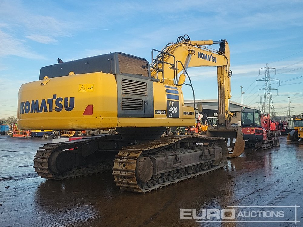 2016 Komatsu PC490LC-10 - Pelle sur chenille: photos 5 2016 Komatsu PC490LC-10 - Pelle sur chenille: photos 5